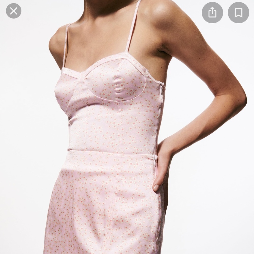 ZARA SATIN body suit